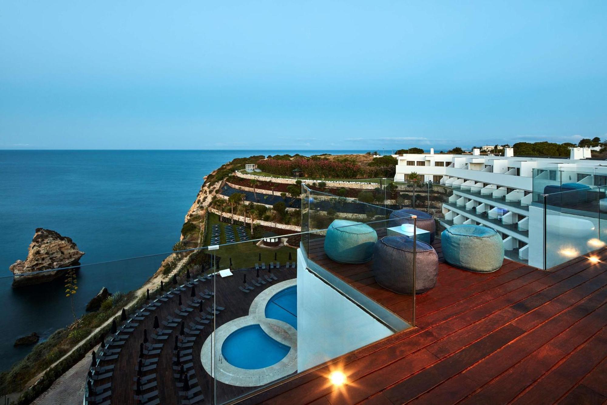 Готель Tivoli Carvoeiro Карвоейру Екстер'єр фото The hotel's rooftop