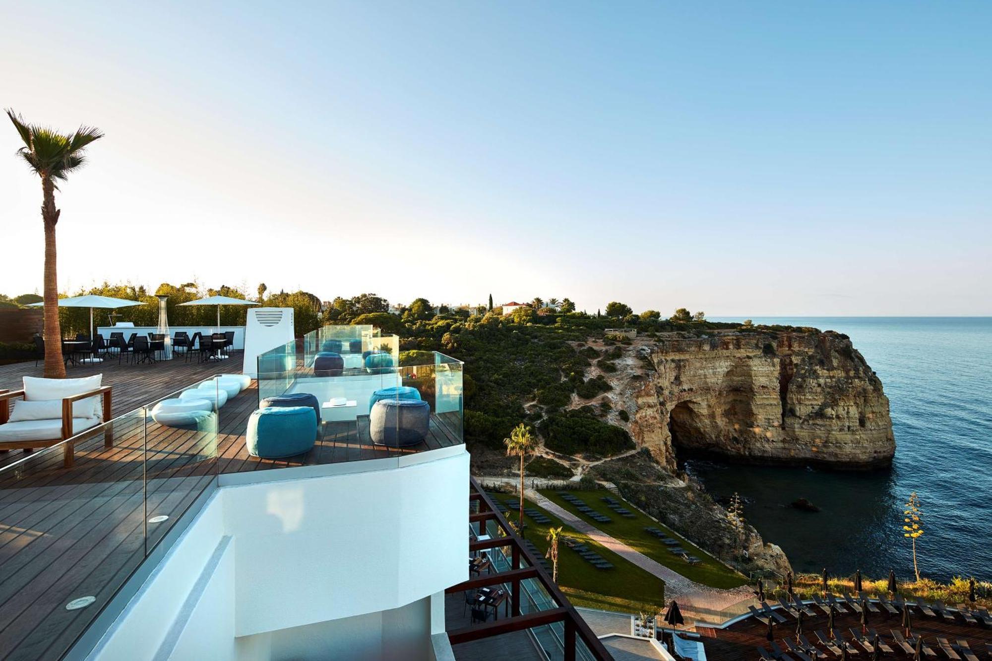 Готель Tivoli Carvoeiro Карвоейру Екстер'єр фото The hotel's rooftop