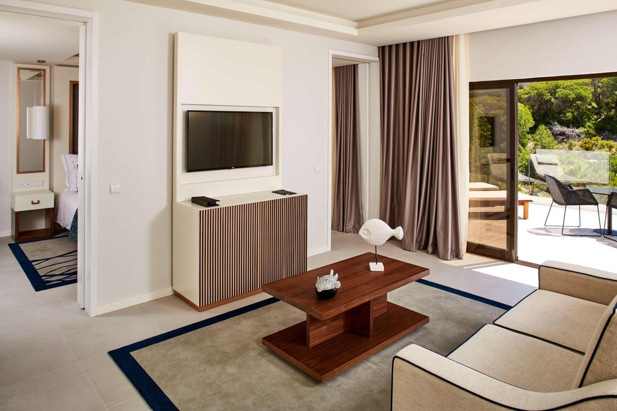 Готель Tivoli Carvoeiro Карвоейру Екстер'єр фото A living room at the Four Seasons Hotel